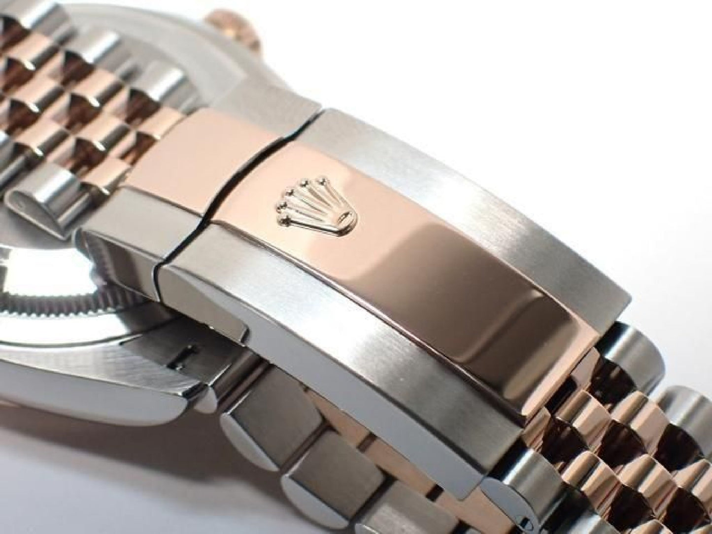 ROLEX Datejust36 zwarte wijzerplaat 10P diamant Jubilee armband '21 Heren 190961312 hannari-shop