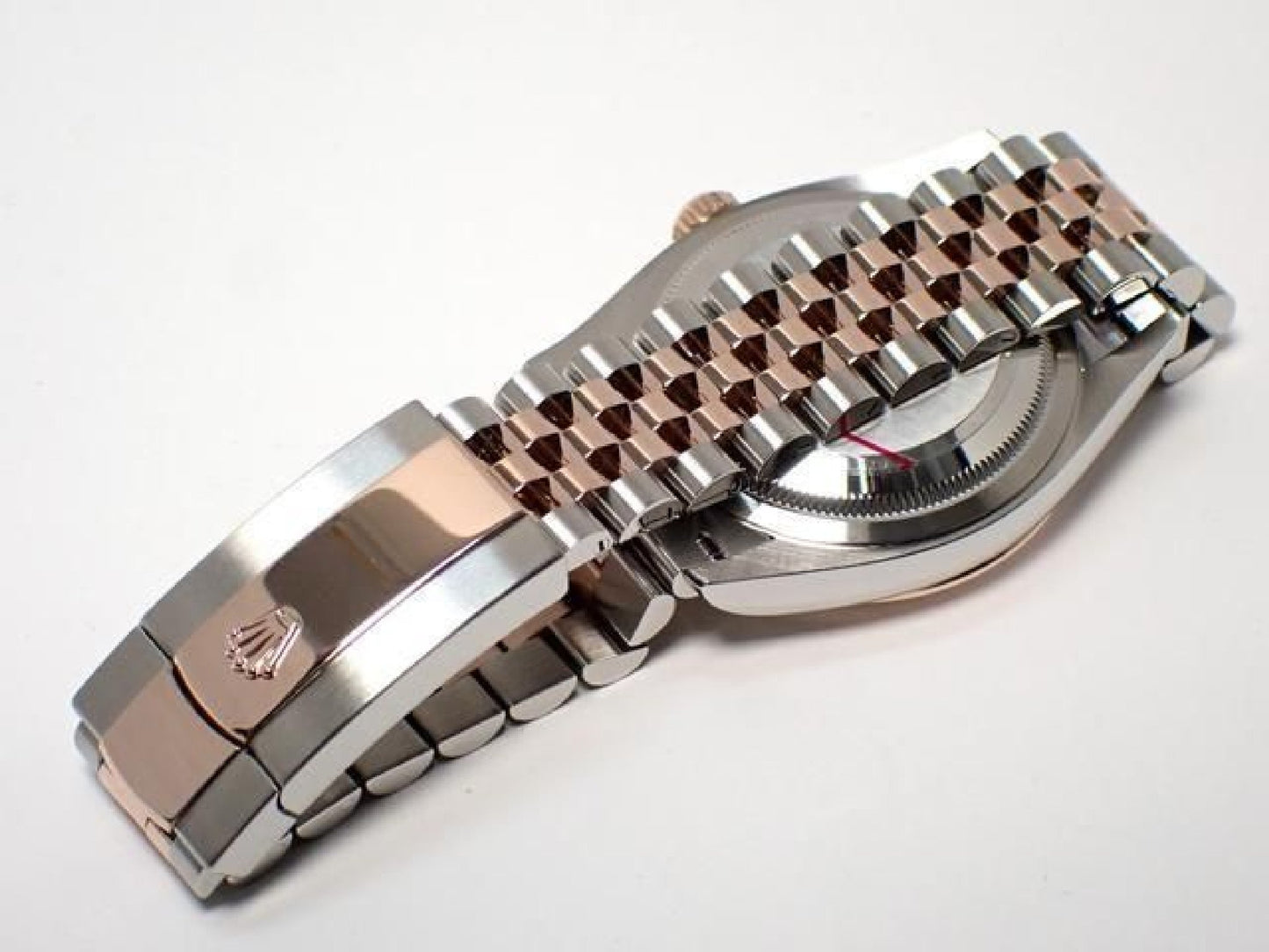 ROLEX Datejust36 zwarte wijzerplaat 10P diamant Jubilee armband '21 Heren 190961312 hannari-shop