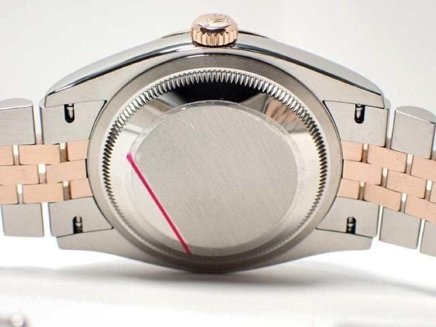 ROLEX Datejust36 zwarte wijzerplaat 10P diamant Jubilee armband '21 Heren 190961312 hannari-shop