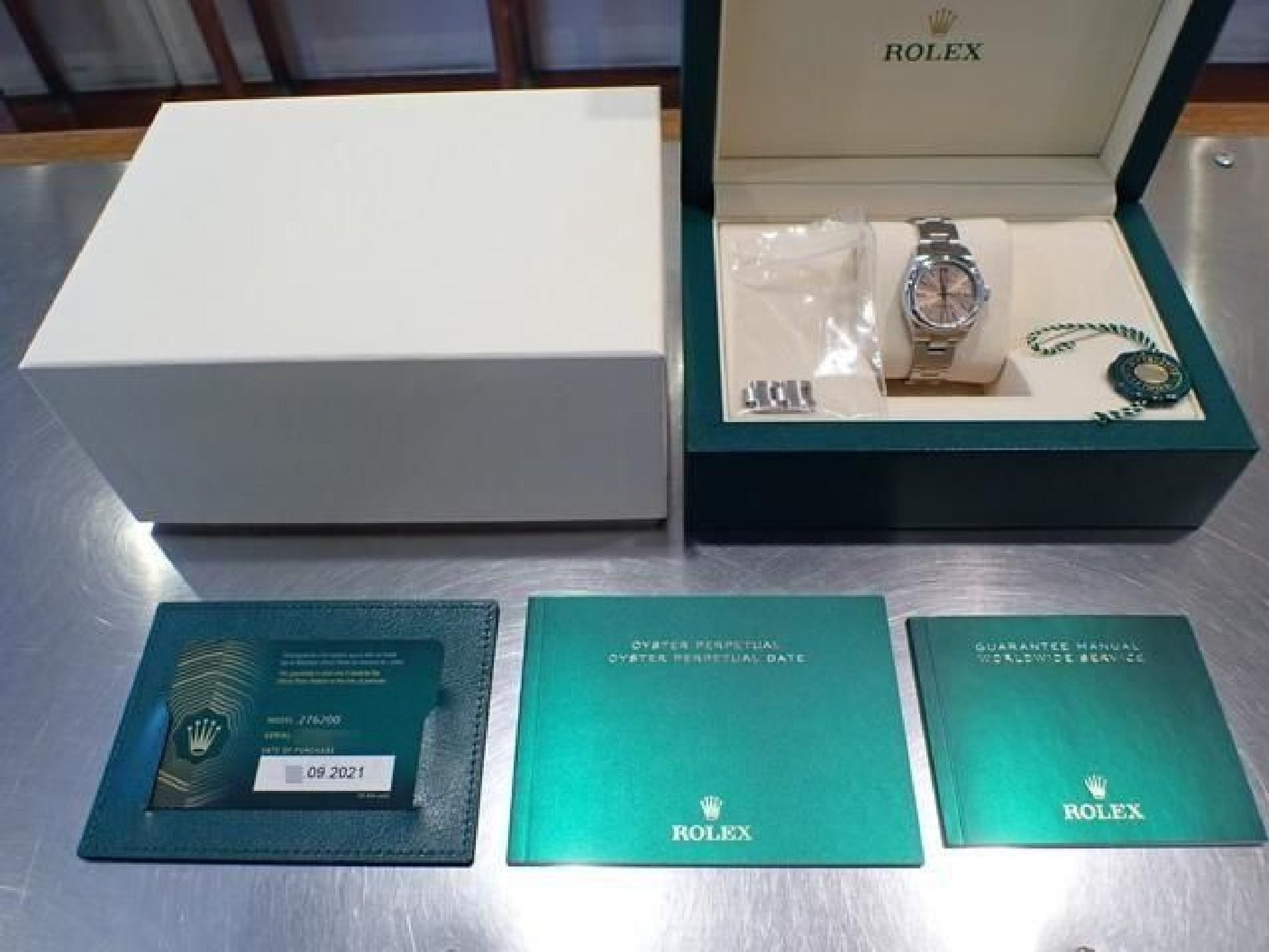 ROLEX Oyster PERPETUAL 28 roze '21 276200 Heren 191232868 hannari-shop