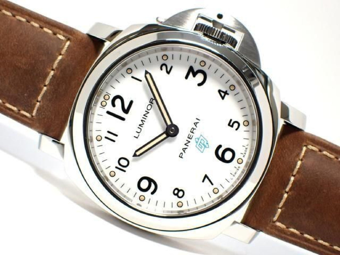 PANERAI Luminor Base logo wit PAM00630 R-serie '15 Heren 191235689 hannari-shop