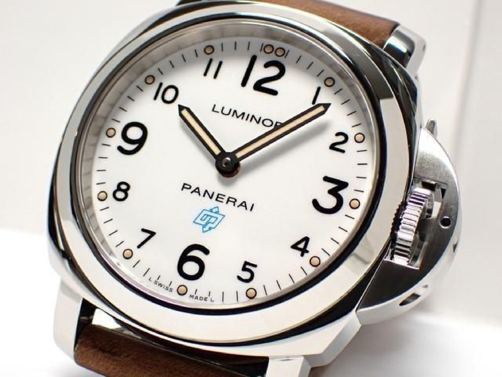 PANERAI Luminor Base logo wit PAM00630 R-serie '15 Heren 191235689 hannari-shop