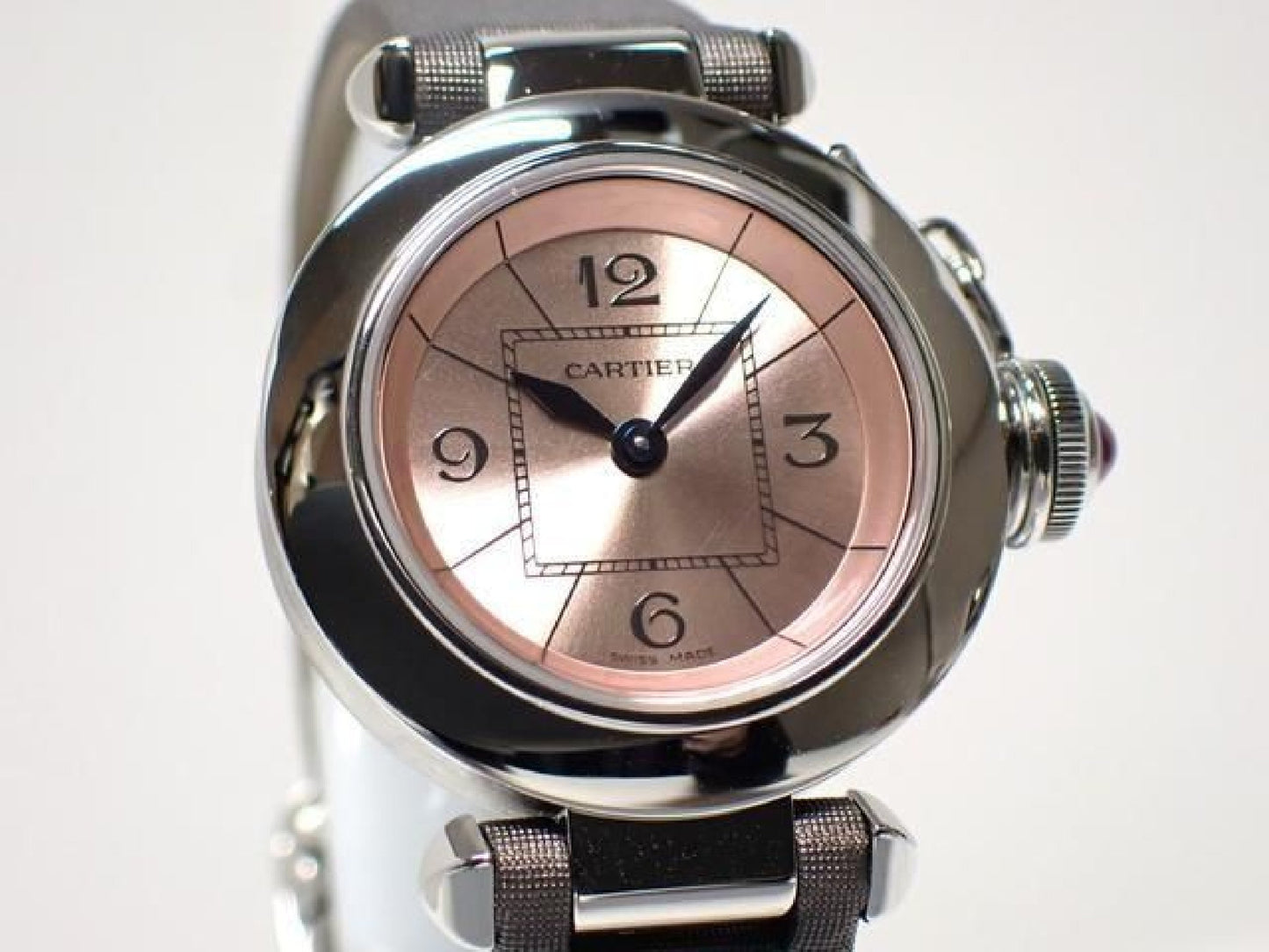 CARTIER Miss Pasha roze quartz W3140026 '19 Dames 191416931 hannari-shop