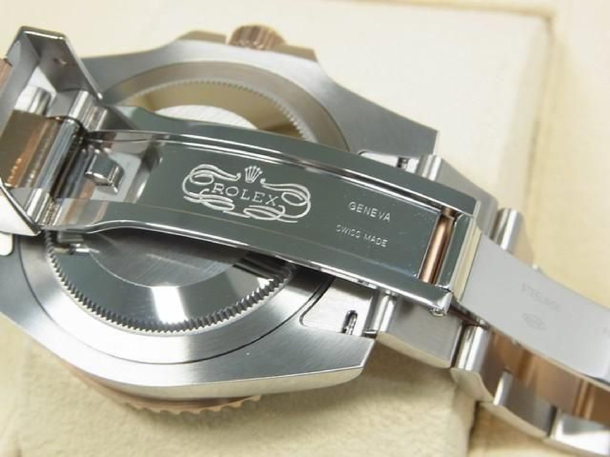 ROLEX GMT MasterII SS x Everose Gold 126711CHNR unused Mens 191418422 hannari-shop