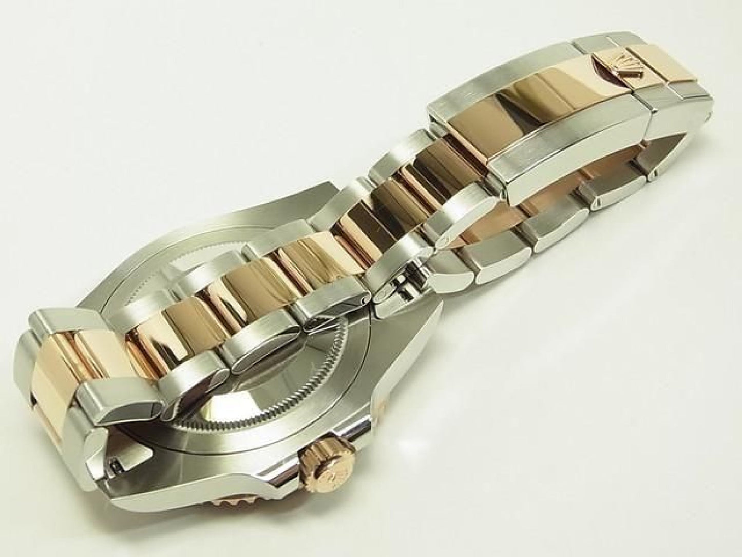 ROLEX GMT MasterII SS x Everose Gold 126711CHNR 25 gekocht Heren 191431369 hannari-shop