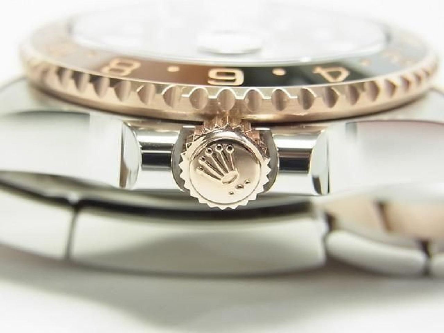 ROLEX GMT MasterII SS x Everose Gold 126711CHNR 25 gekocht Heren 191431369 hannari-shop