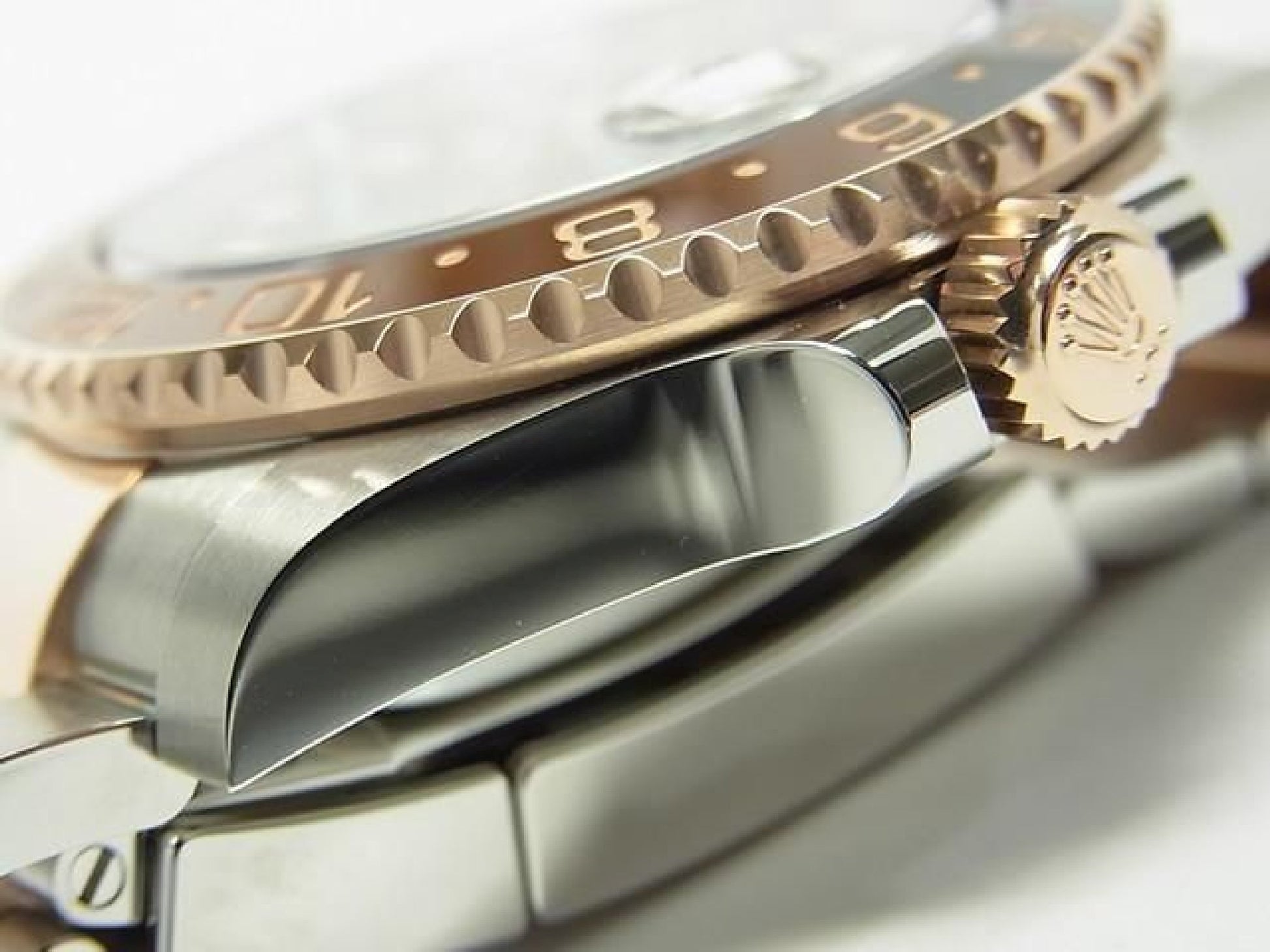 ROLEX GMT MasterII SS x Everose Gold 126711CHNR 25 gekocht Heren 191431369 hannari-shop