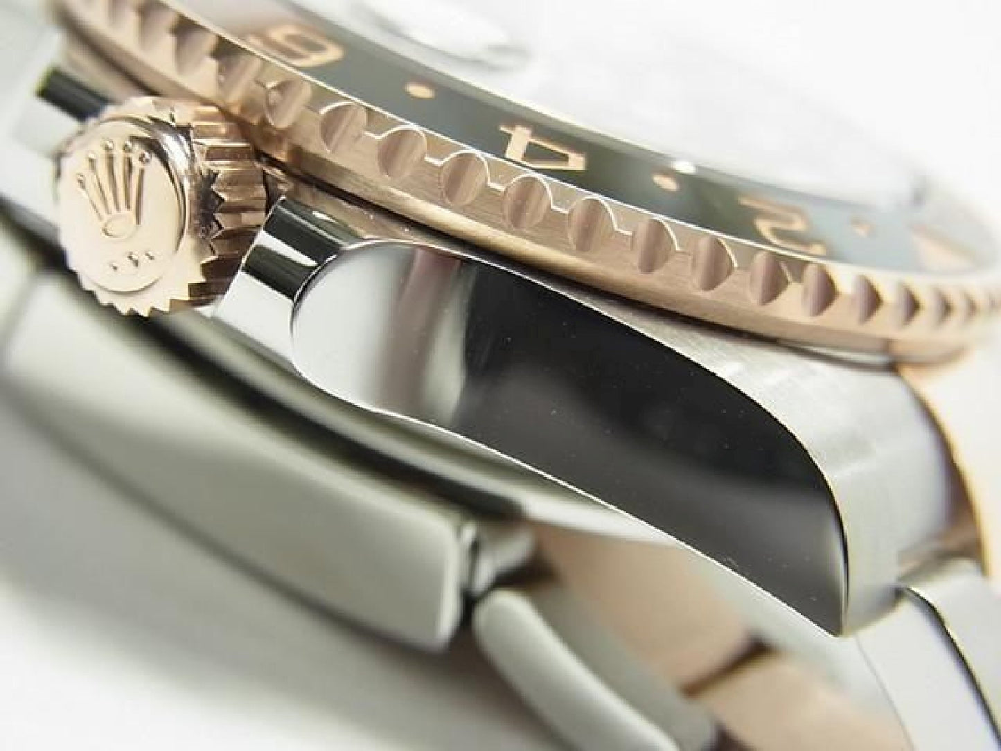 ROLEX GMT MasterII SS x Everose Gold 126711CHNR 25 gekocht Heren 191431369 hannari-shop