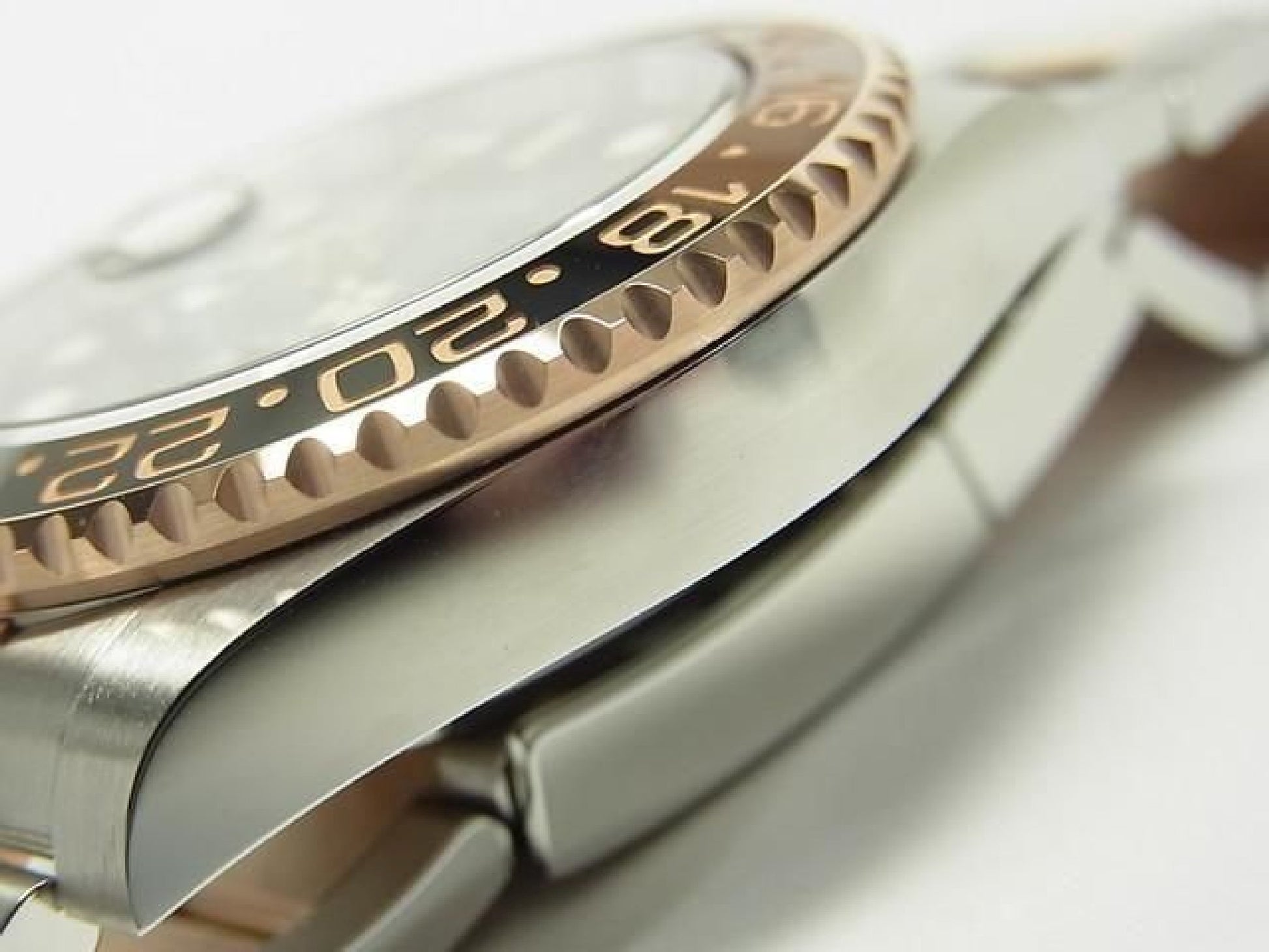 ROLEX GMT MasterII SS x Everose Gold 126711CHNR 25 gekocht Heren 191431369 hannari-shop