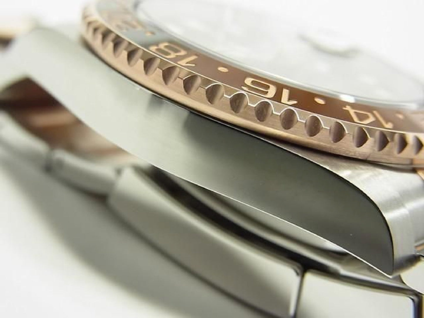 ROLEX GMT MasterII SS x Everose Gold 126711CHNR 25 gekocht Heren 191431369 hannari-shop