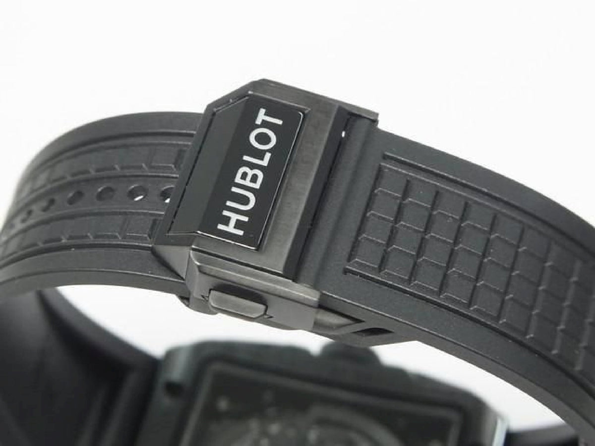 HUBLOT Square Bang Unico volledig zwart wereld250 lot gelimiteerd heren 191479219 hannari-shop