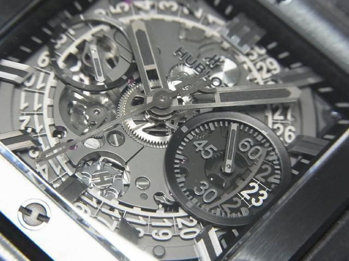 HUBLOT Square Bang Unico volledig zwart wereld250 lot gelimiteerd heren 191479219 hannari-shop