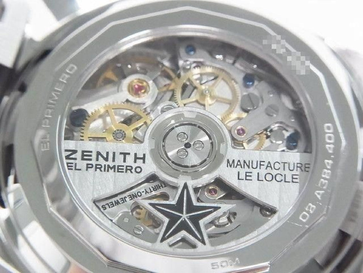 ZENITH Chrono Master Revival El Primero A385 Gradation brown Genuine goods Mens 191604864 hannari-shop