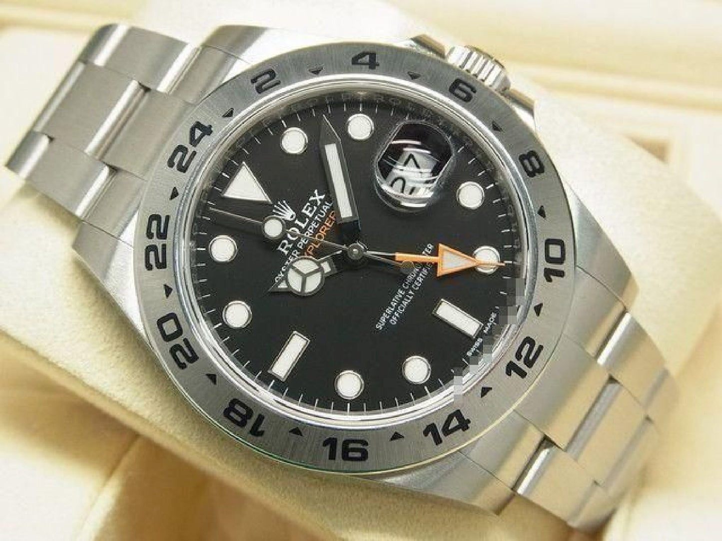ROLEX EXPLORERII black Dial 216570 Genuine goods Mens 191609729 hannari-shop