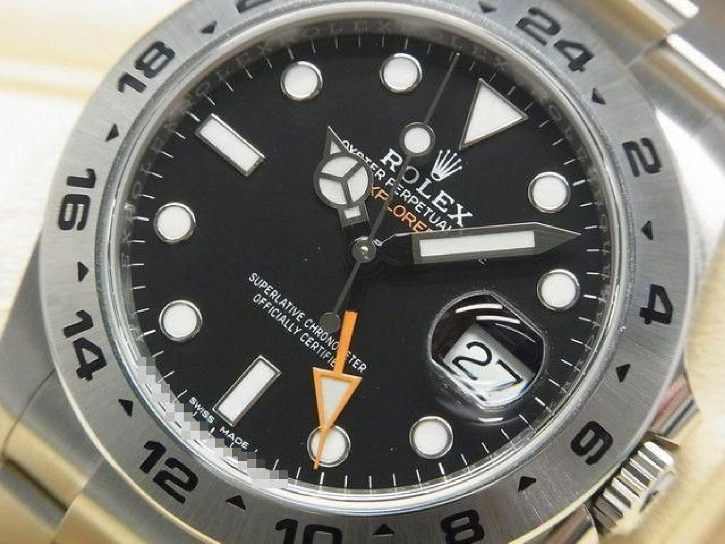 ROLEX EXPLORERII black Dial 216570 Genuine goods Mens 191609729 hannari-shop