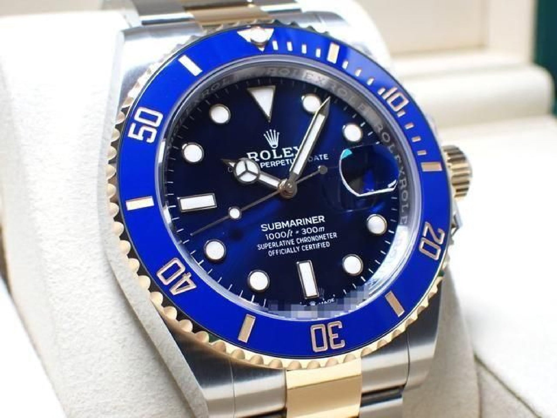 ROLEX Submariner date SS xYG combination blue 126613LB '26 Mens 191615794 hannari-shop