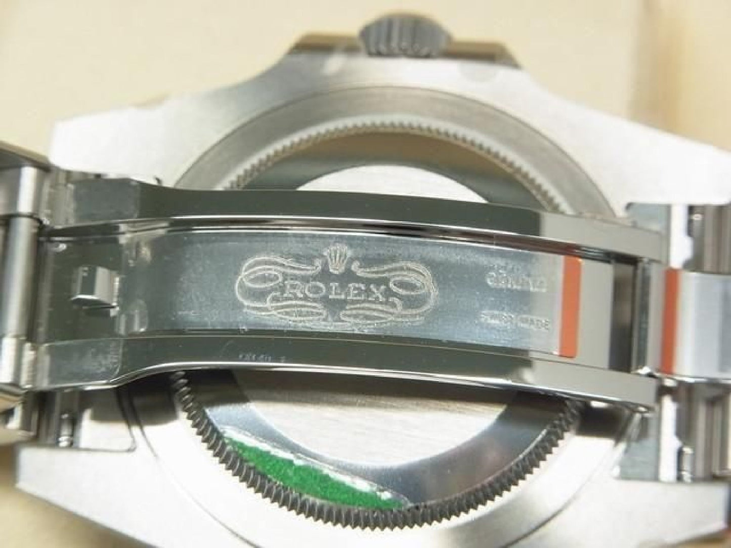 ROLEX GMT MasterII blue black bezel 116710BLNR Oyster Bracelet protective seal unused Mens 191616105 hannari-shop