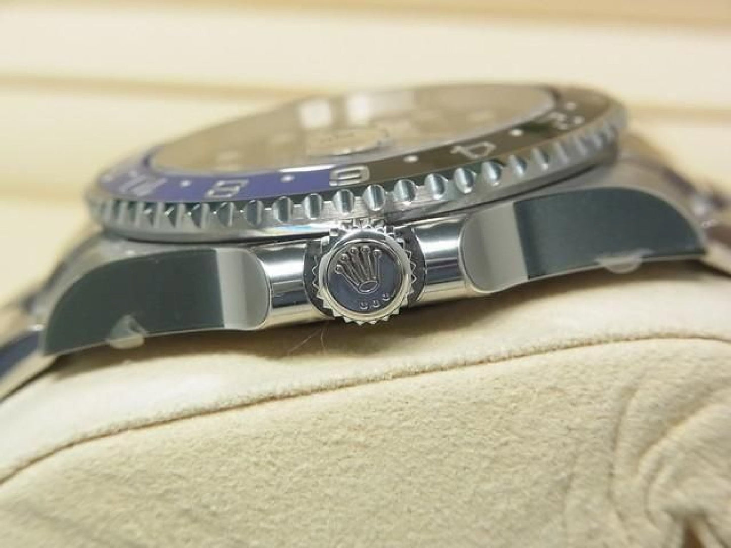 ROLEX GMT MasterII blue black bezel 116710BLNR Oyster Bracelet protective seal unused Mens 191616105 hannari-shop