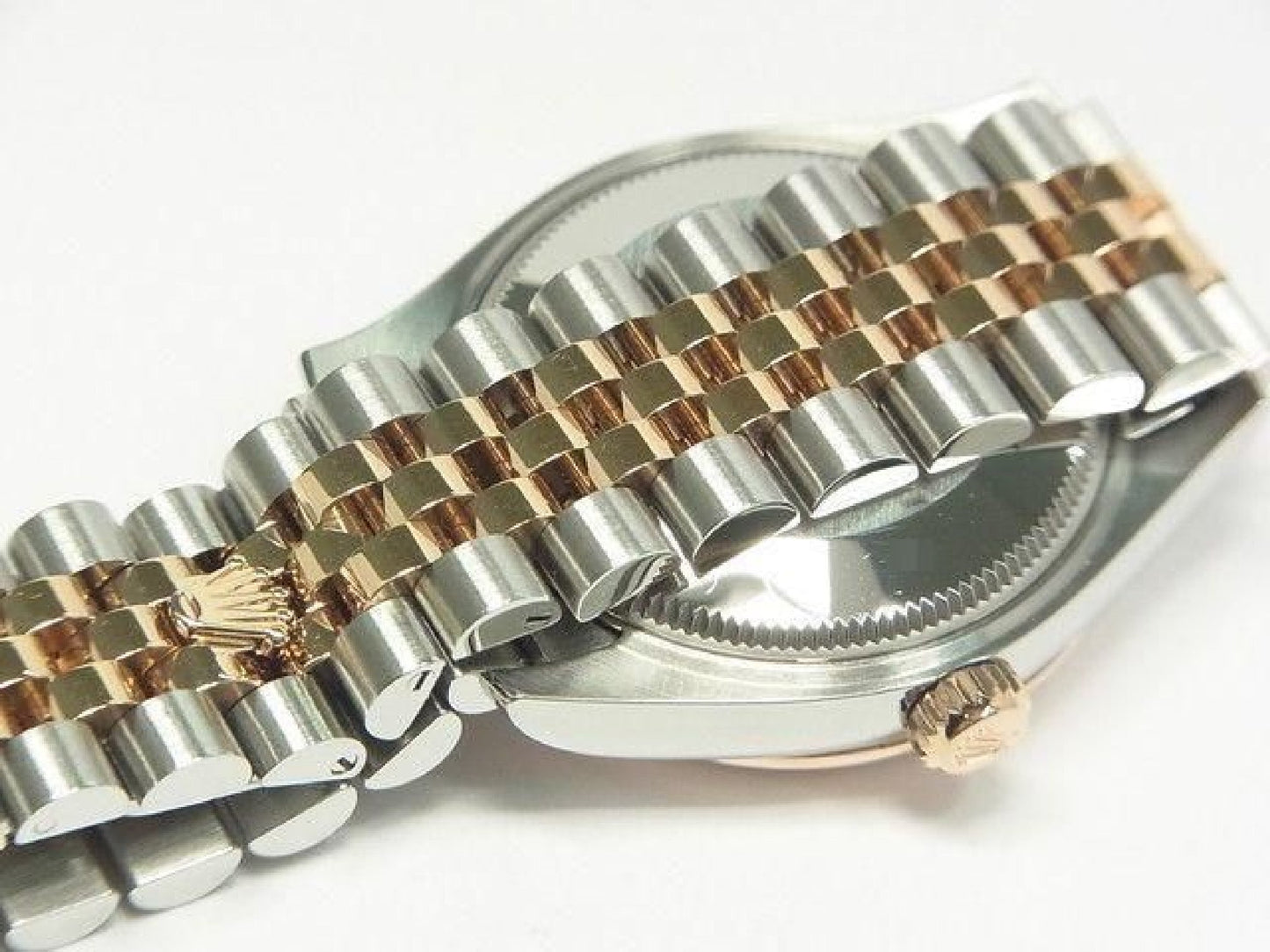 ROLEX Datejust 31 SS x Everose Gold combinatie met bloemmotief 278271 Heren 191629072 hannari-shop