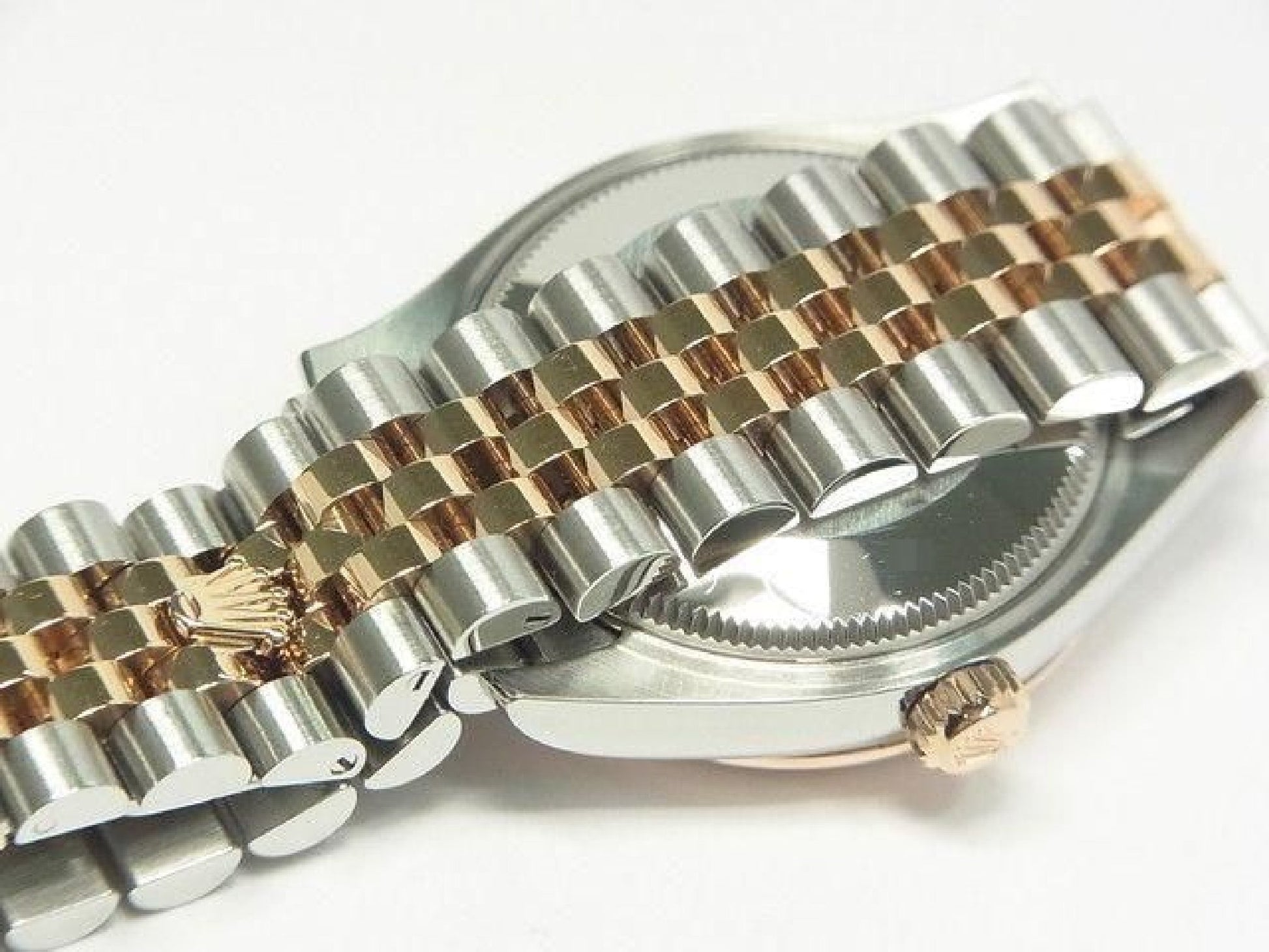 ROLEX Datejust 31 SS x Everose Gold combinatie met bloemmotief 278271 Heren 191629072 hannari-shop
