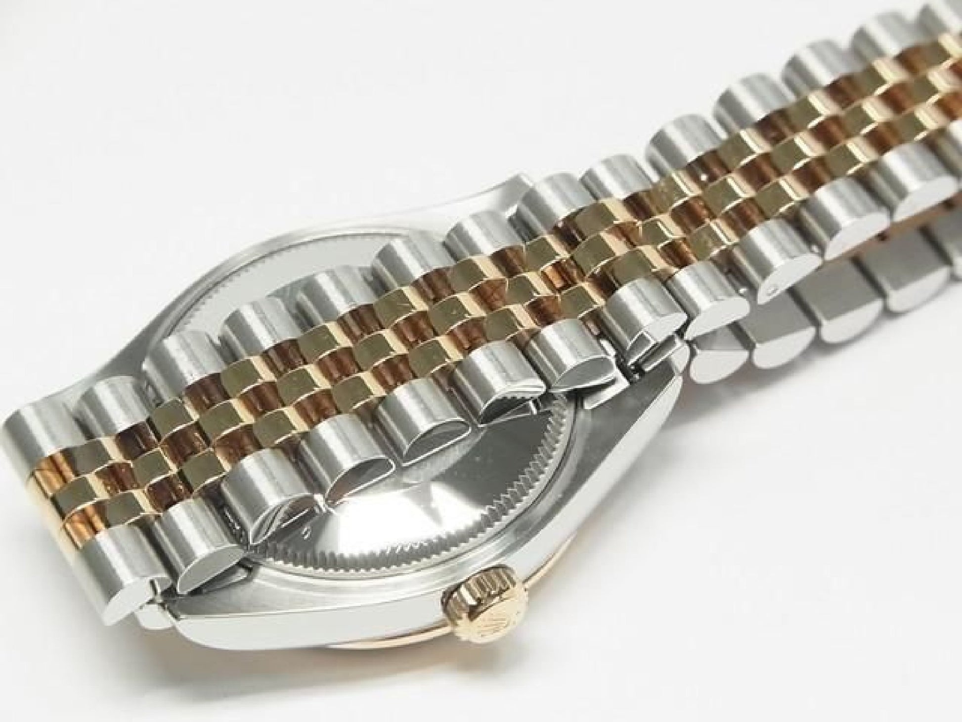 ROLEX Datejust 31 SS x Everose Gold combinatie met bloemmotief 278271 Heren 191629072 hannari-shop