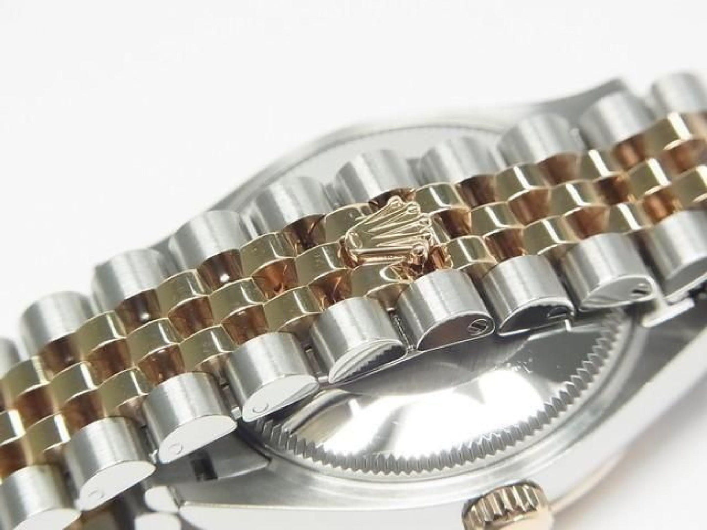 ROLEX Datejust 31 SS x Everose Gold combinatie met bloemmotief 278271 Heren 191629072 hannari-shop