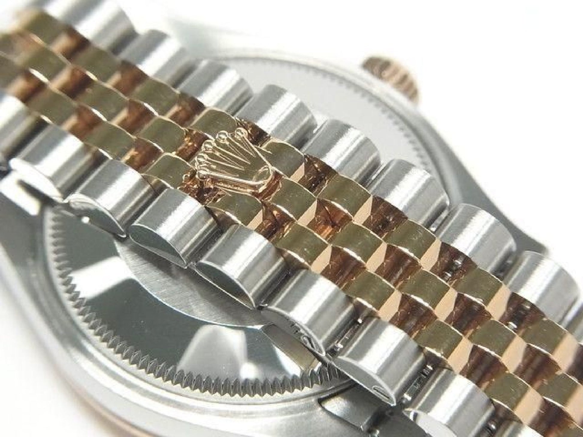 ROLEX Datejust 31 SS x Everose Gold combinatie met bloemmotief 278271 Heren 191629072 hannari-shop