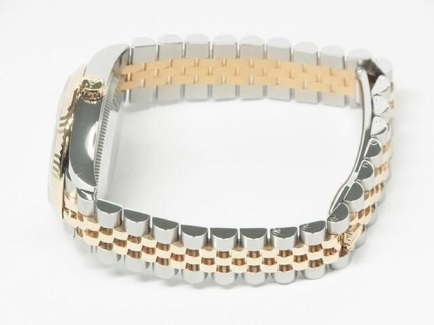 ROLEX Datejust 31 SS x Everose Gold combinatie met bloemmotief 278271 Heren 191629072 hannari-shop
