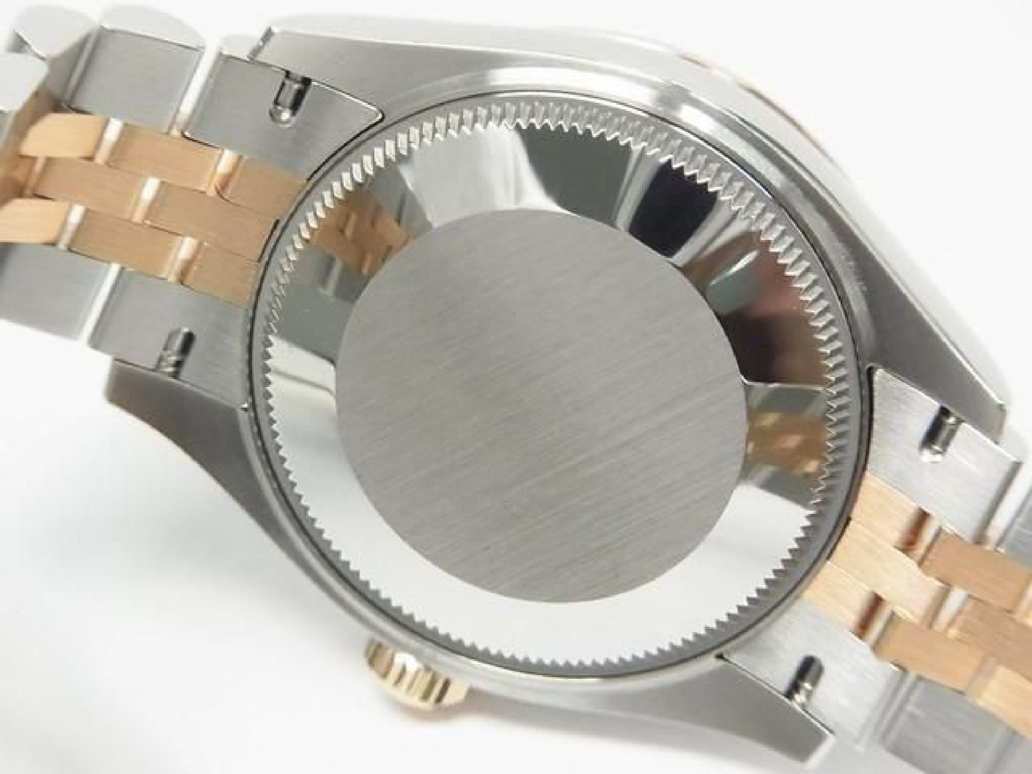 ROLEX Datejust 31 SS x Everose Gold combinatie met bloemmotief 278271 Heren 191629072 hannari-shop