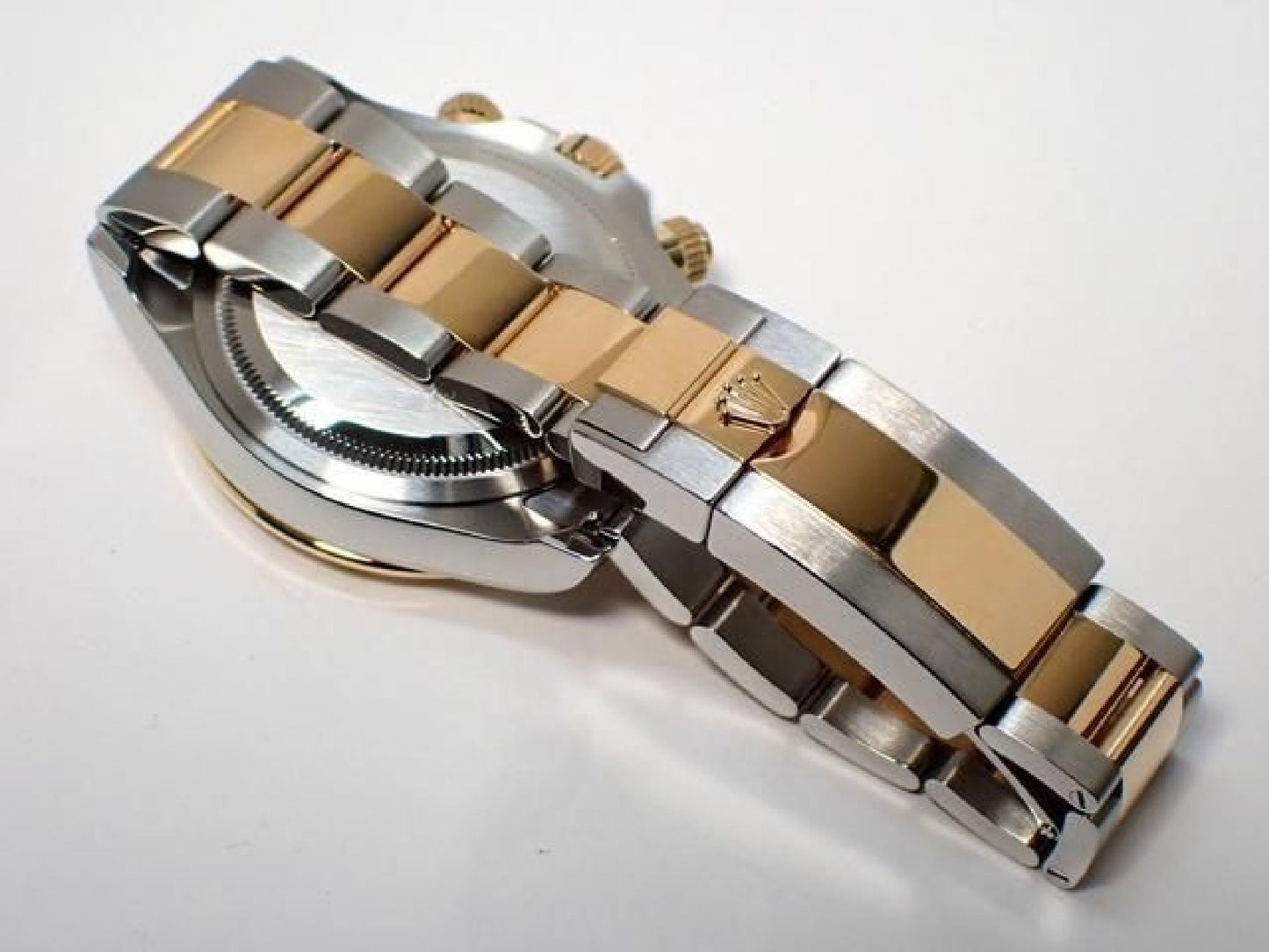 ROLEX Daytona SS x18KYG combinatie zwarte wijzerplaat 8P diamant 126503G '24 Heren 191676992 hannari-shop