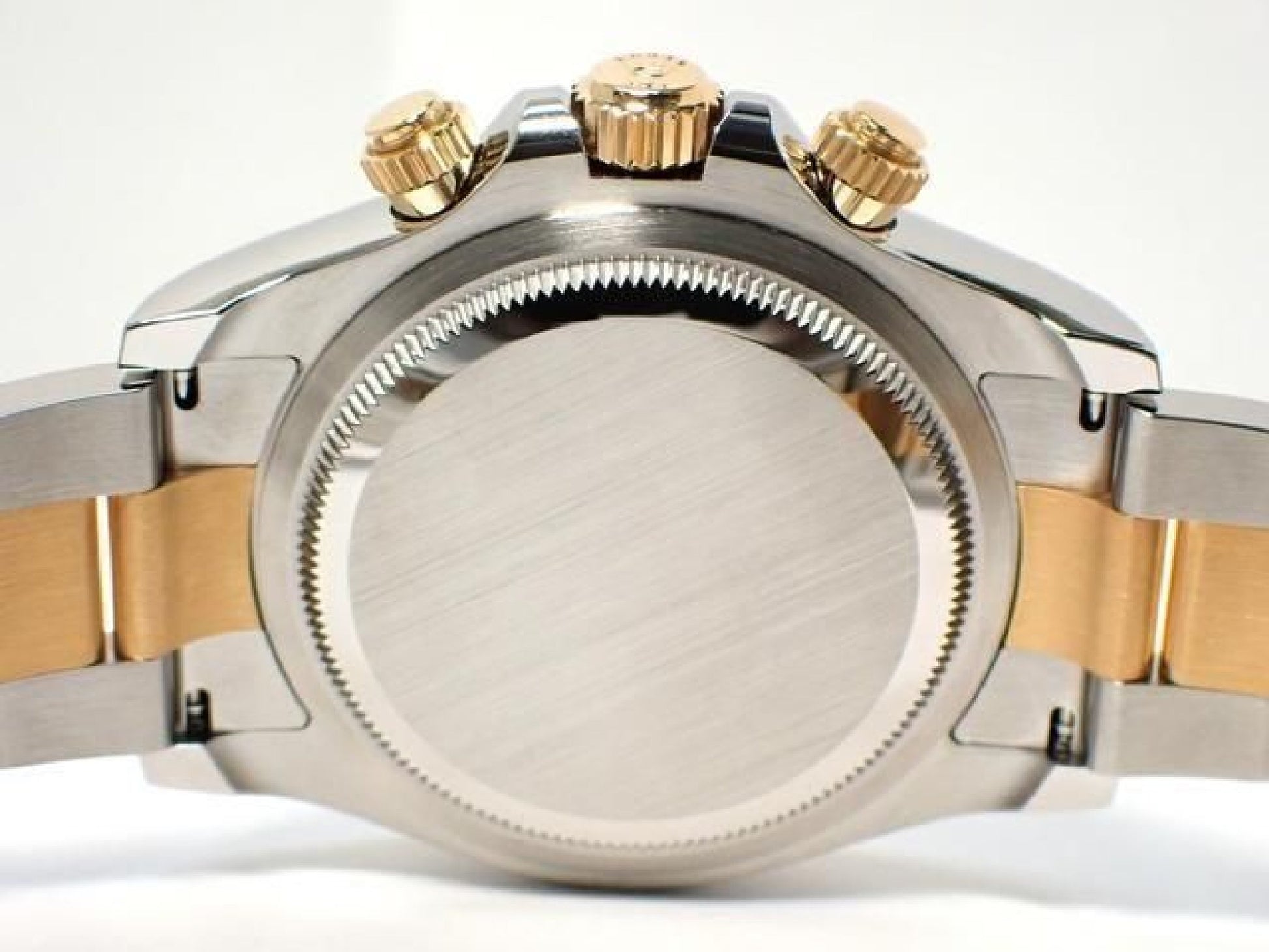 ROLEX Daytona SS x18KYG combinatie zwarte wijzerplaat 8P diamant 126503G '24 Heren 191676992 hannari-shop