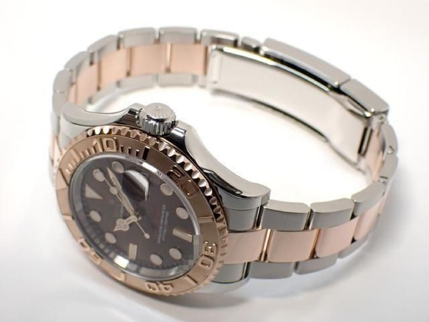 ROLEX YACHT-MASTER 40 SS x Everose Gold combination Chocolate Dial Ref.126621 '20 Mens 191679390 hannari-shop