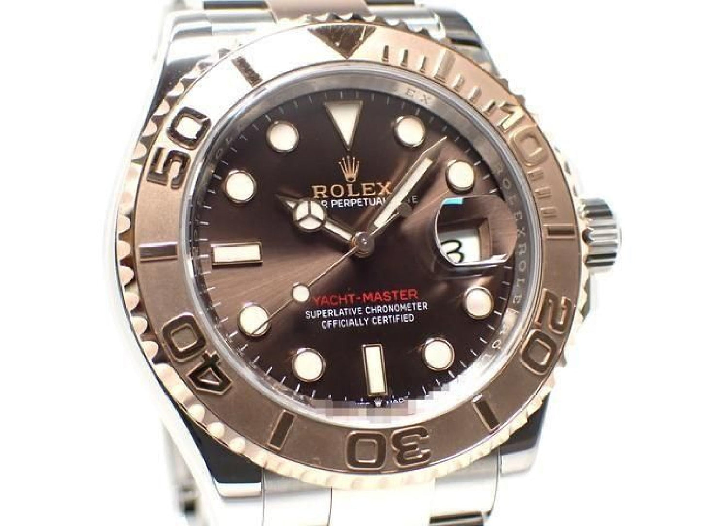 ROLEX YACHT-MASTER 40 SS x Everose Gold combination Chocolate Dial Ref.126621 '20 Mens 191679390 hannari-shop