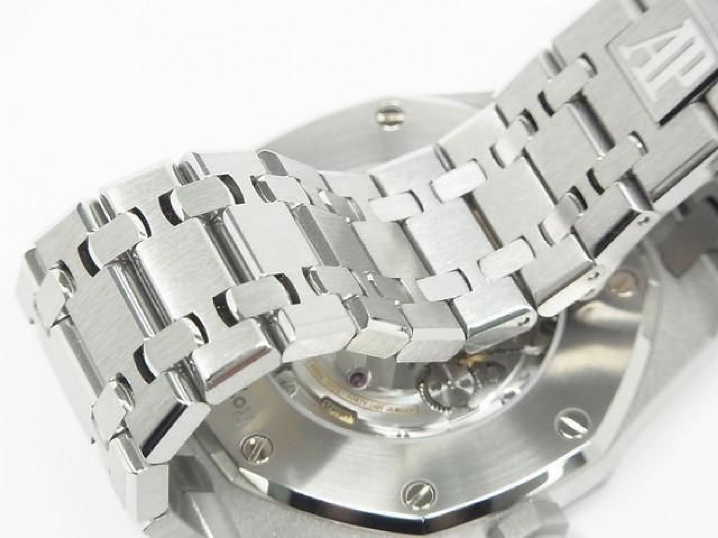 AUDEMARS PIGUET Royal Oak Automatisch 41 MM zilveren wijzerplaat 15400ST Heren 191707786 hannari-shop
