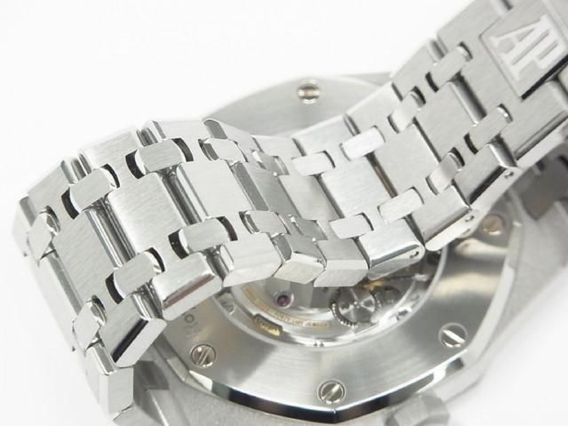 AUDEMARS PIGUET Royal Oak Automatisch 41 MM zilveren wijzerplaat 15400ST Heren 191707786 hannari-shop