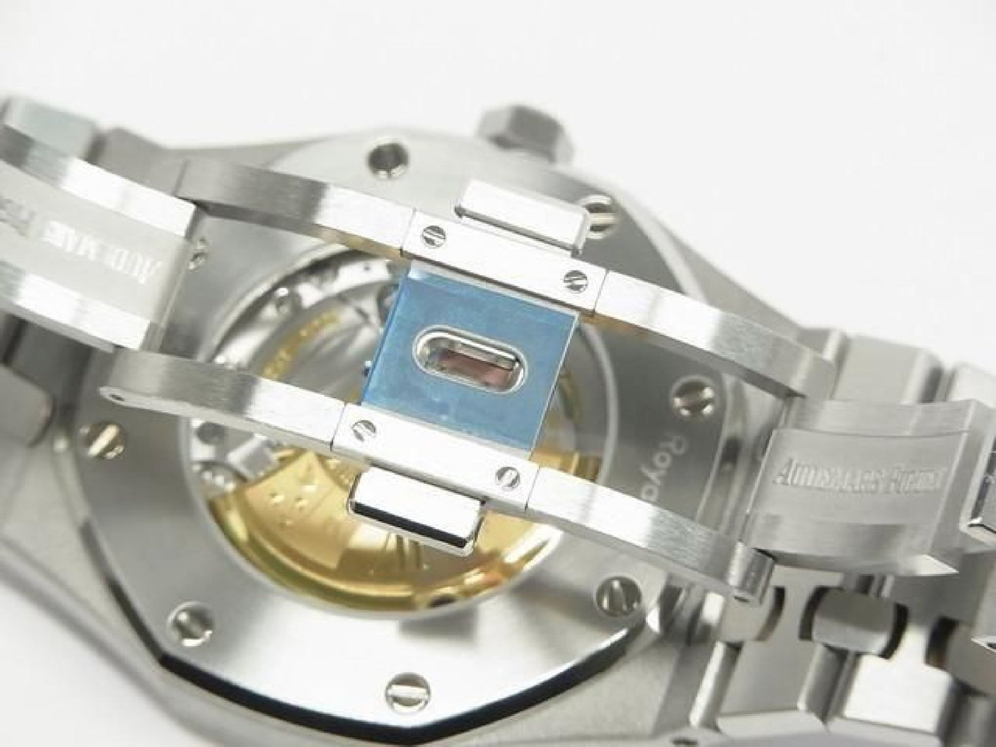 AUDEMARS PIGUET Royal Oak Automatisch 41 MM zilveren wijzerplaat 15400ST Heren 191707786 hannari-shop