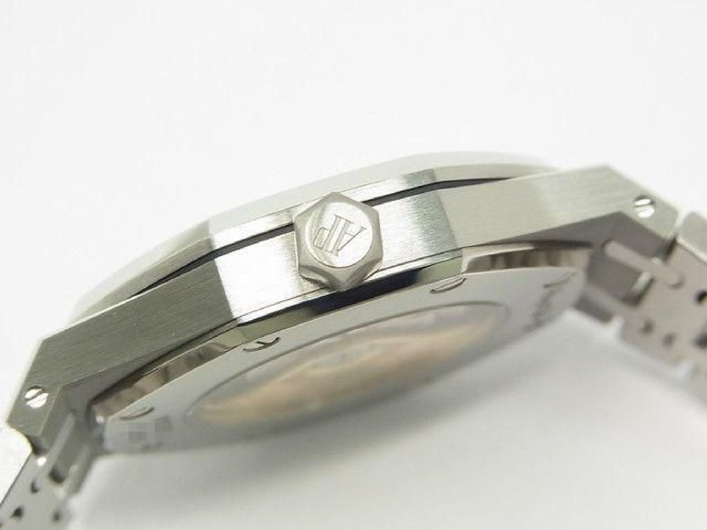 AUDEMARS PIGUET Royal Oak Automatisch 41 MM zilveren wijzerplaat 15400ST Heren 191707786 hannari-shop