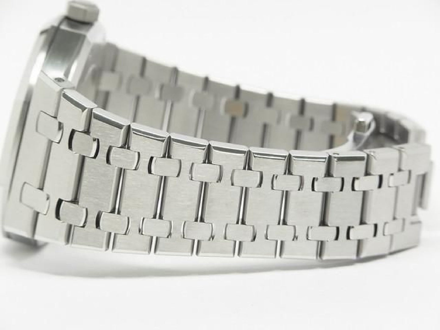 AUDEMARS PIGUET Royal Oak Automatisch 41 MM zilveren wijzerplaat 15400ST Heren 191707786 hannari-shop