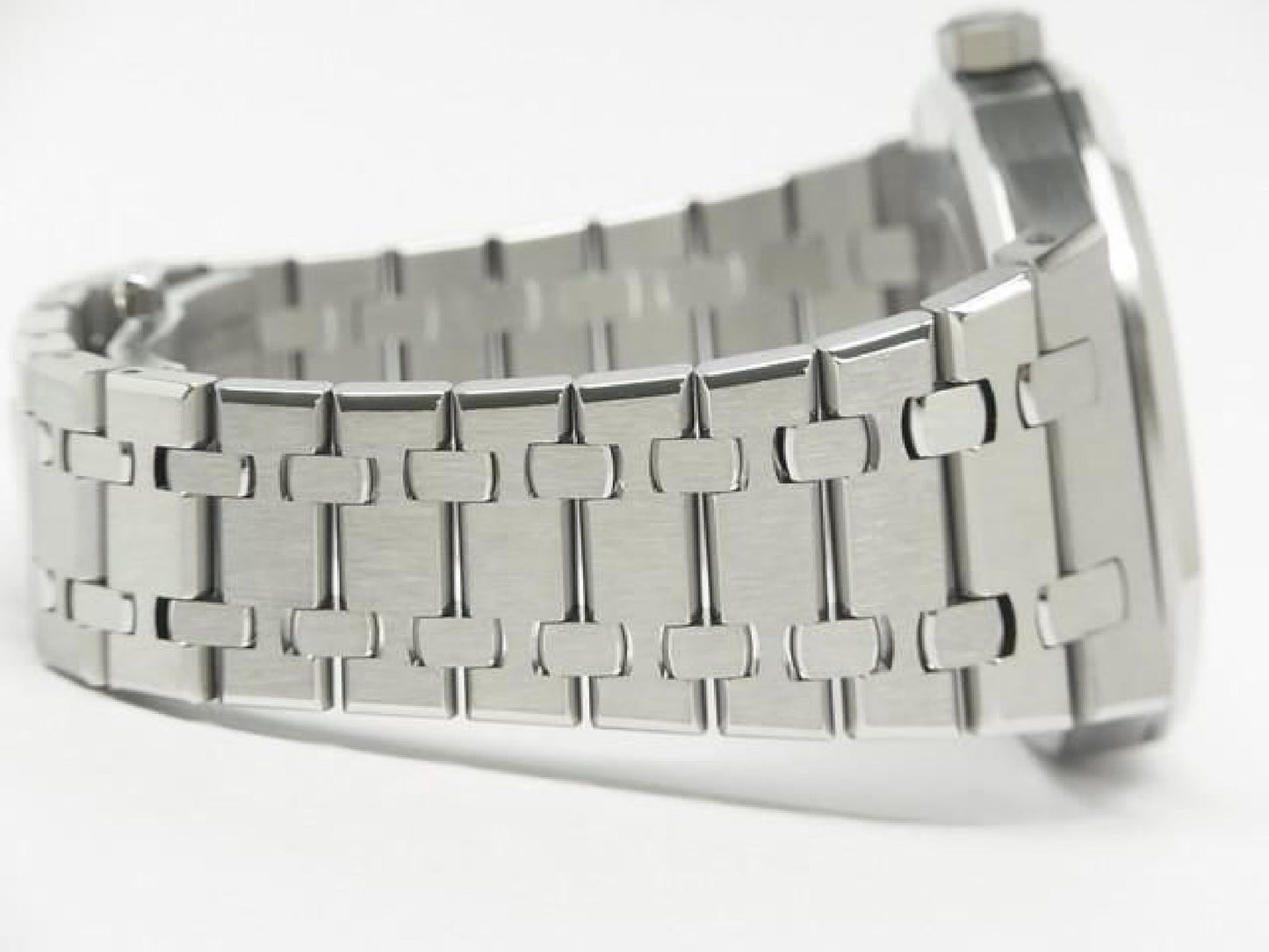 AUDEMARS PIGUET Royal Oak Automatisch 41 MM zilveren wijzerplaat 15400ST Heren 191707786 hannari-shop