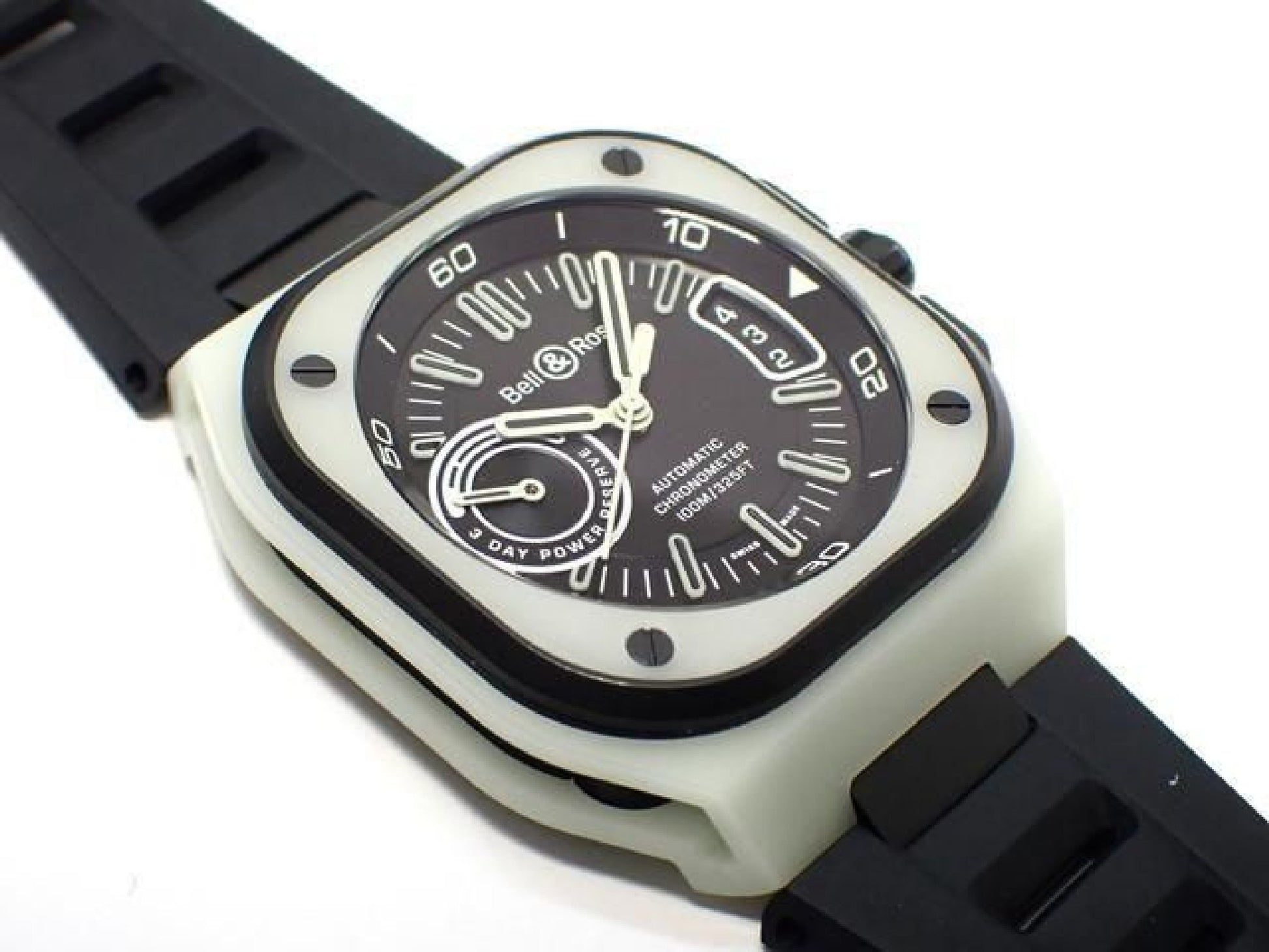 BELL & ROSS BR-X5 groen Lum BRX5R-LUM-TC/SRB '24 Heren 191709179 hannari-shop