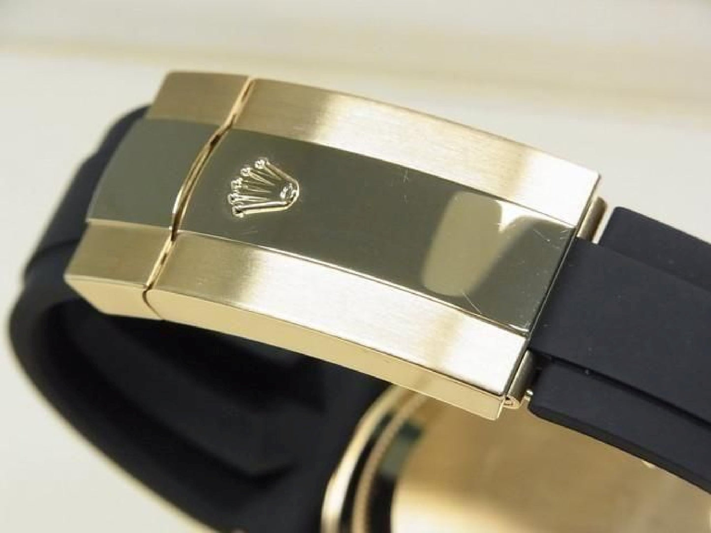 ROLEX Sky-Dweller 18KYG zwarte wijzerplaat 326238 Heren 191758815 hannari-shop