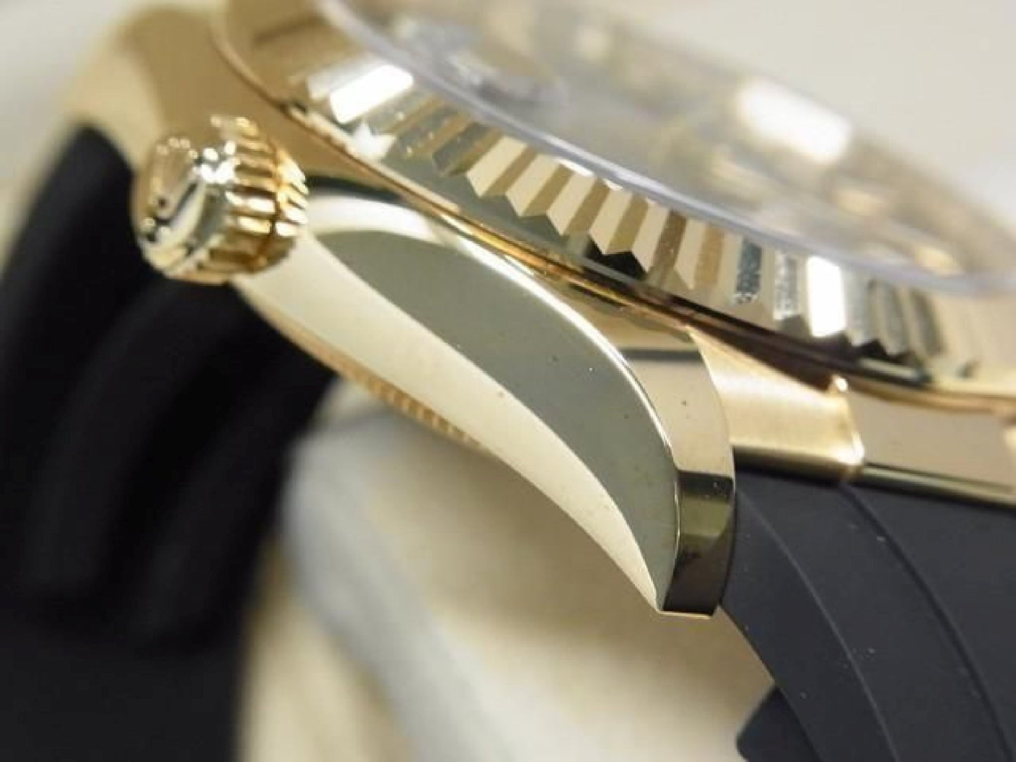 ROLEX Sky-Dweller 18KYG zwarte wijzerplaat 326238 Heren 191758815 hannari-shop