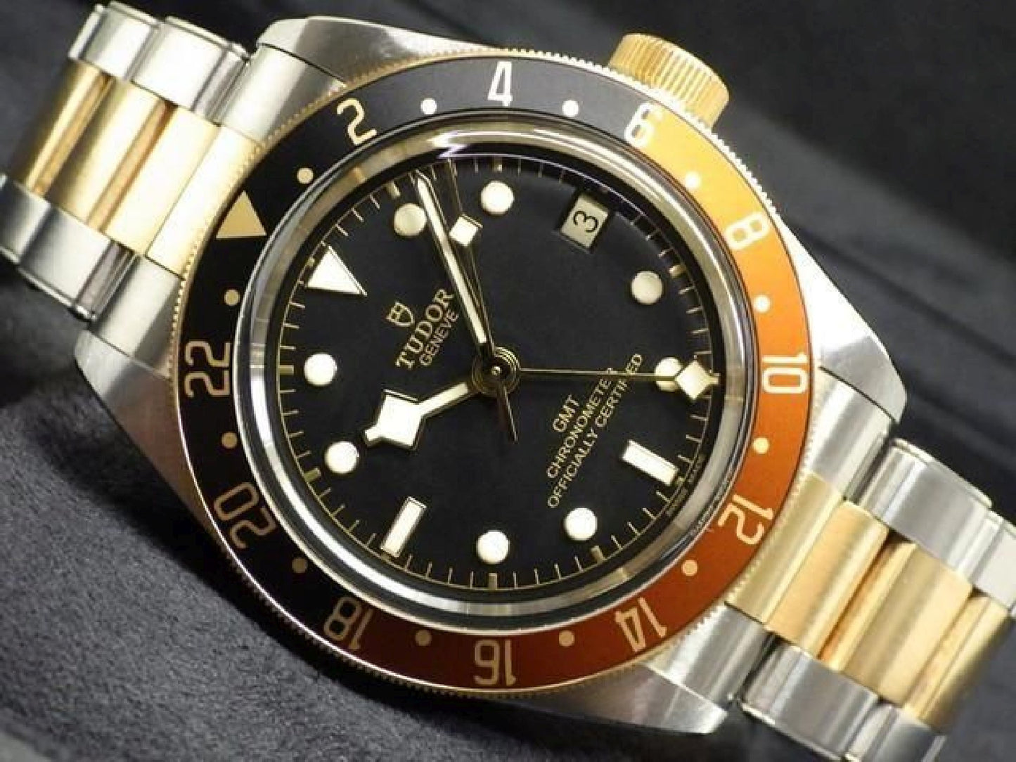 TUDOR Black Bay GMT S&G Ref.79833MN Heren 191769074 hannari-shop