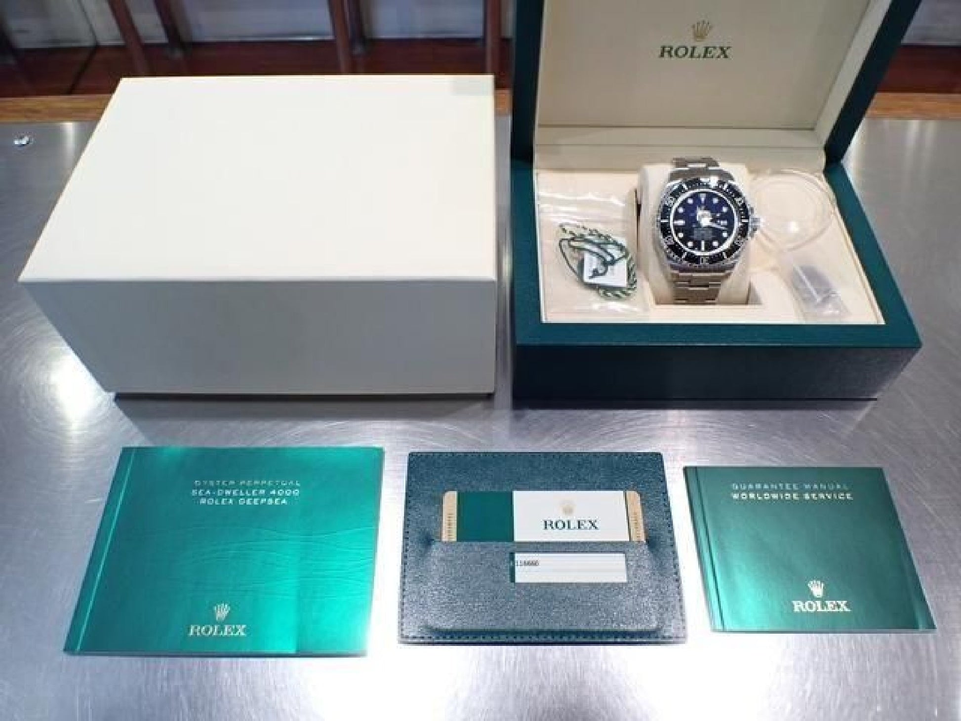 ROLEX Deepsea D blue 116660 '16 Heren 191776964 hannari-shop