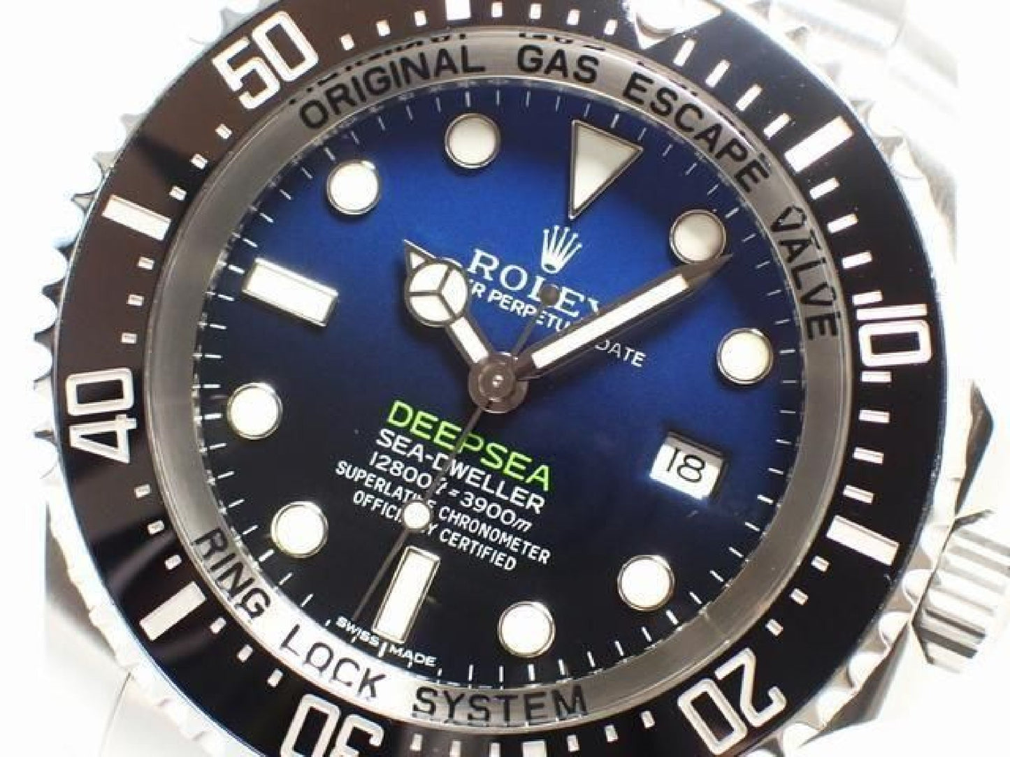 ROLEX Deepsea D blue 116660 '16 Heren 191776964 hannari-shop