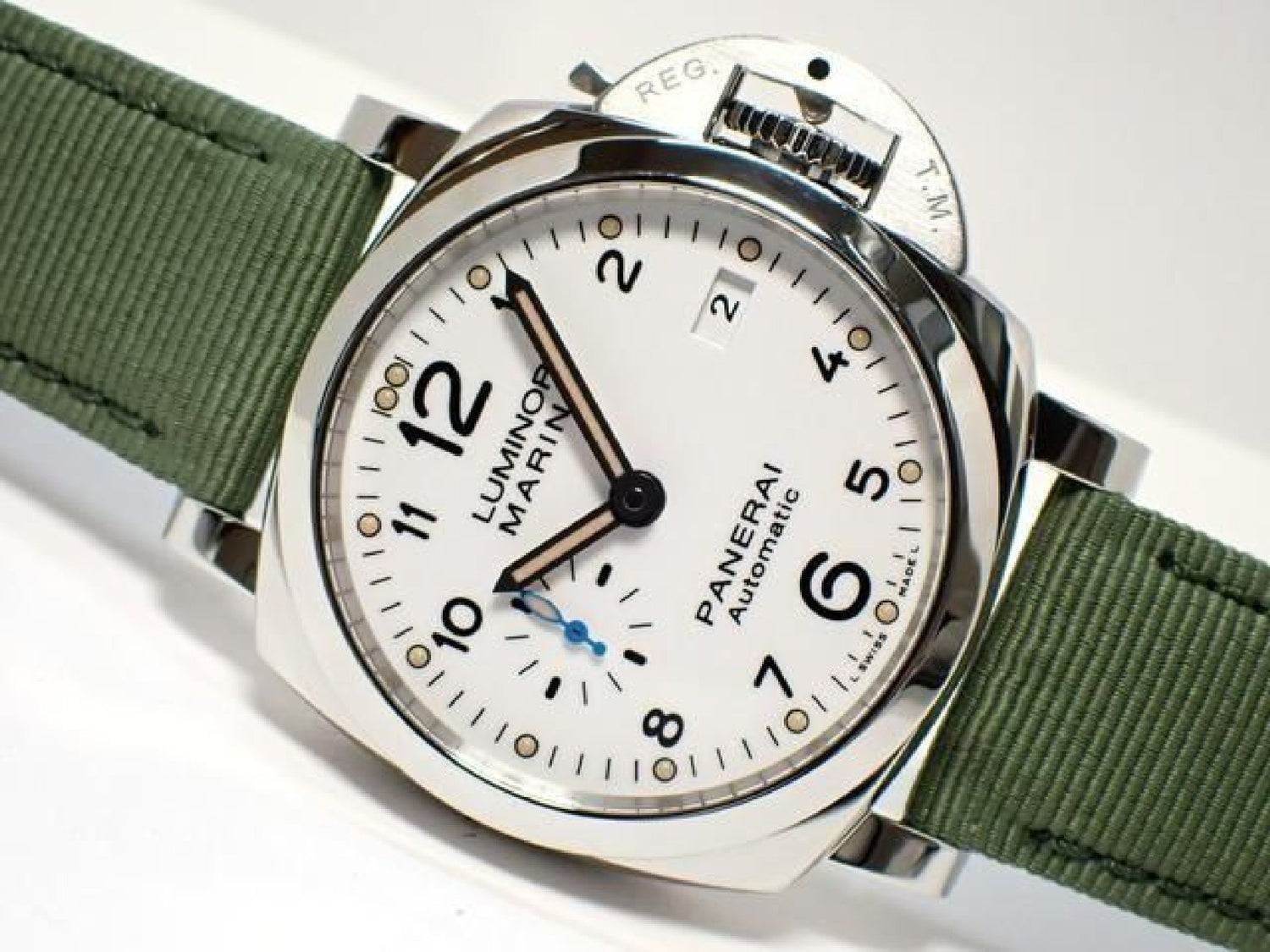 PANERAI Luminor Marina1950 3 DAY'S Acciaio PAM01523 '19 Heren 191797813 hannari-shop