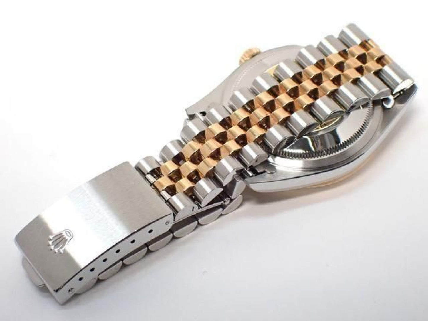 ROLEX Datejust combination 16233NR white Shell Roman Mens 191837489 hannari-shop