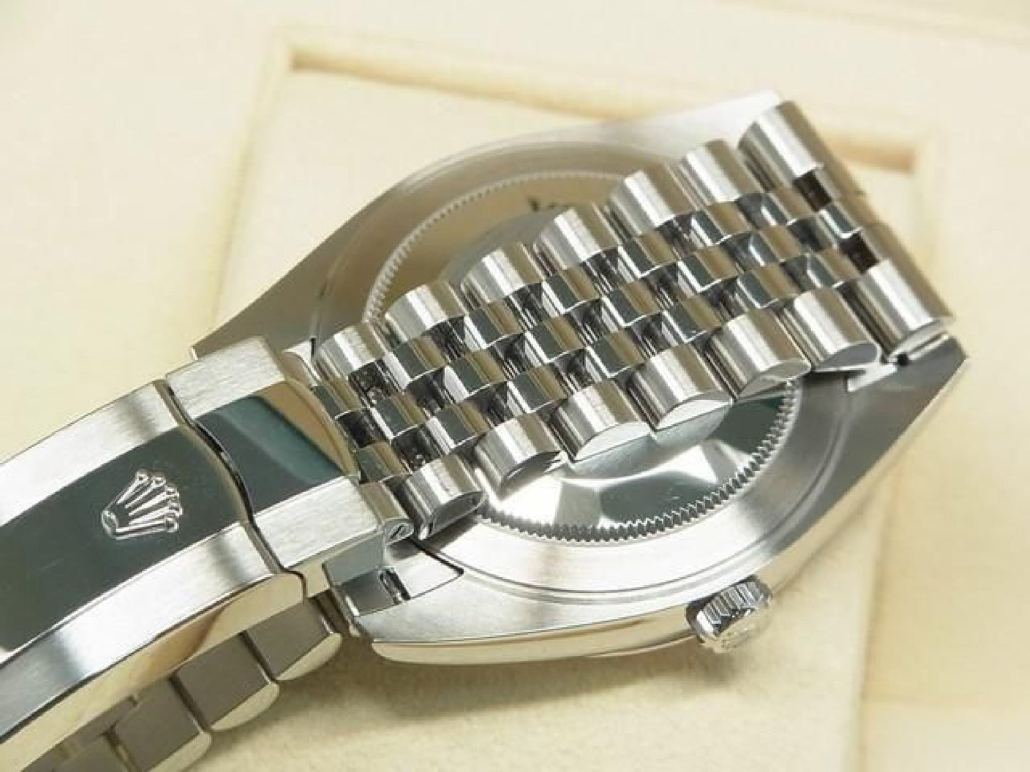 ROLEX Datejust 41 muntgroene wijzerplaat 126334 Jubilee armband Heren 191858255 hannari-shop