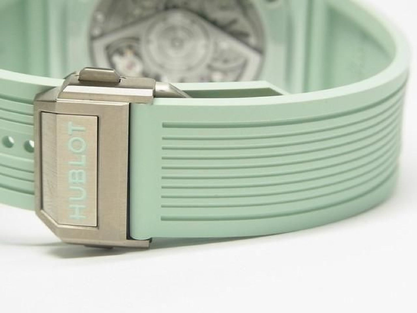 HUBLOT Big Bang Unico mintgroene keramiek 42 MM 441.GS.5221.RX Heren 191858546 hannari-shop