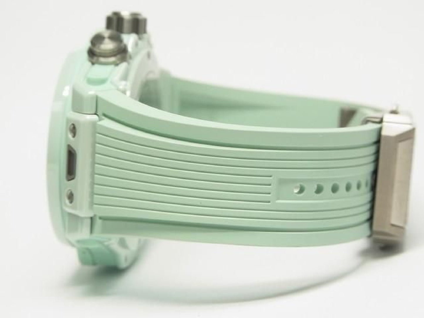 HUBLOT Big Bang Unico mintgroene keramiek 42 MM 441.GS.5221.RX Heren 191858546 hannari-shop